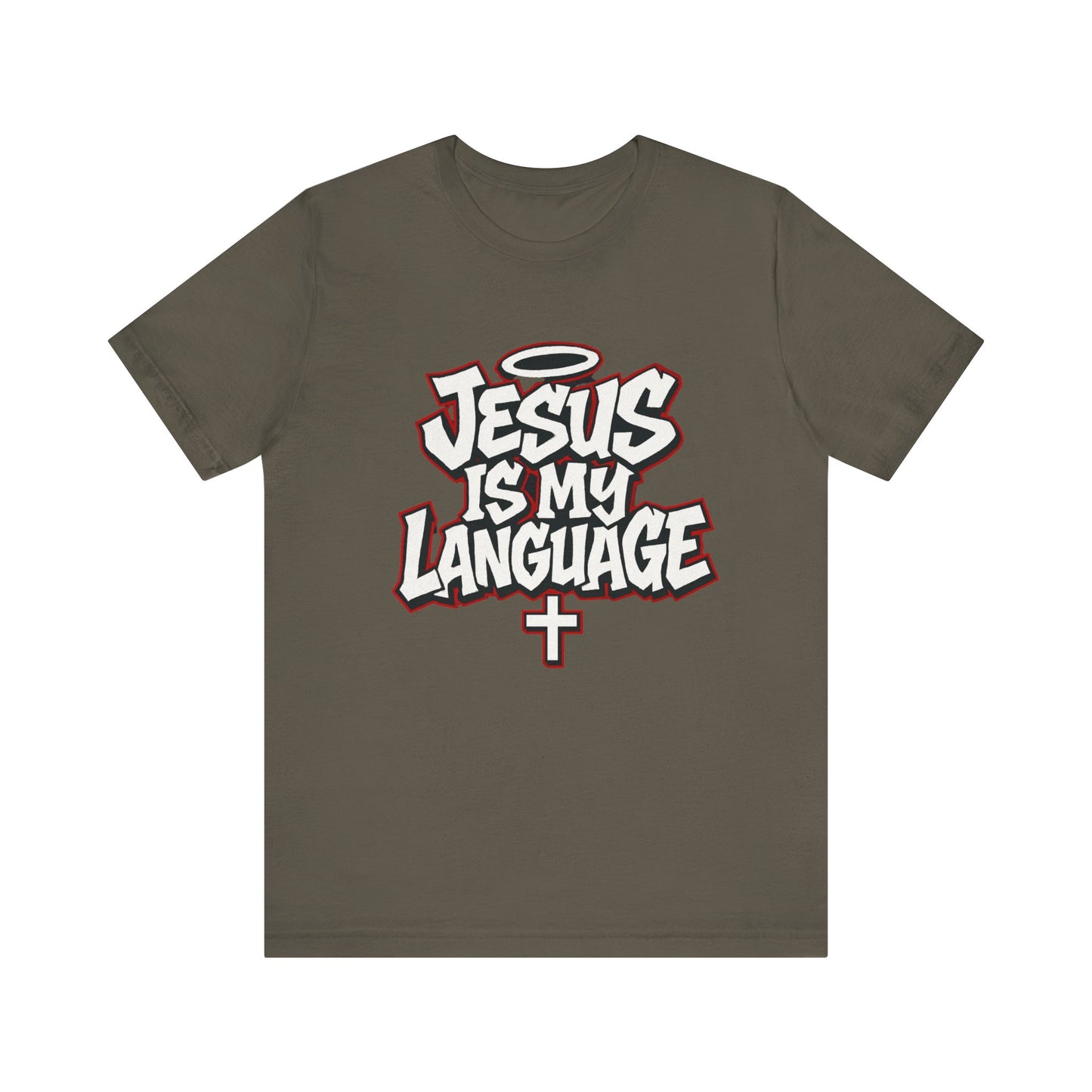 Jesus Is My Language T‑Shirt — Christian Faith Graphic Tee