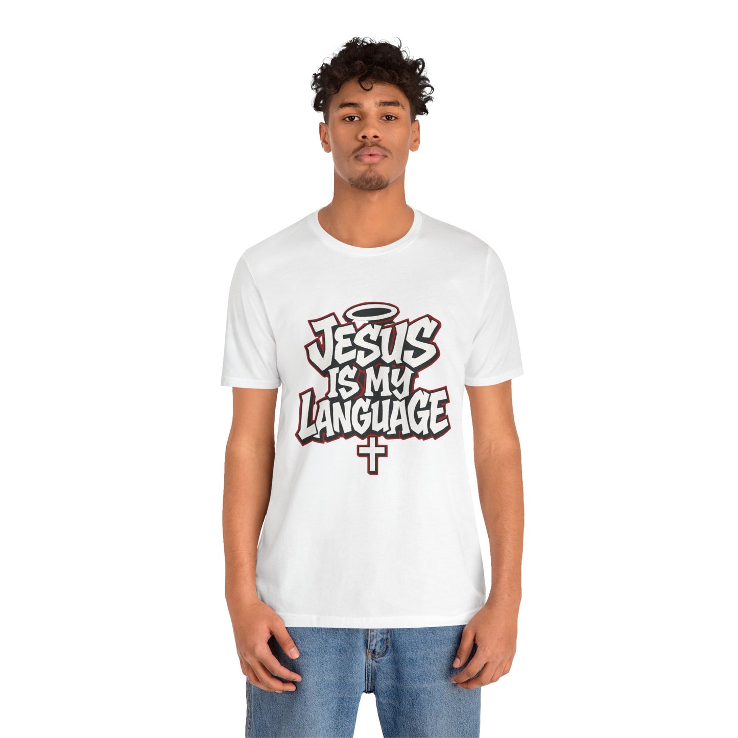 Jesus Is My Language T‑Shirt — Christian Faith Graphic Tee