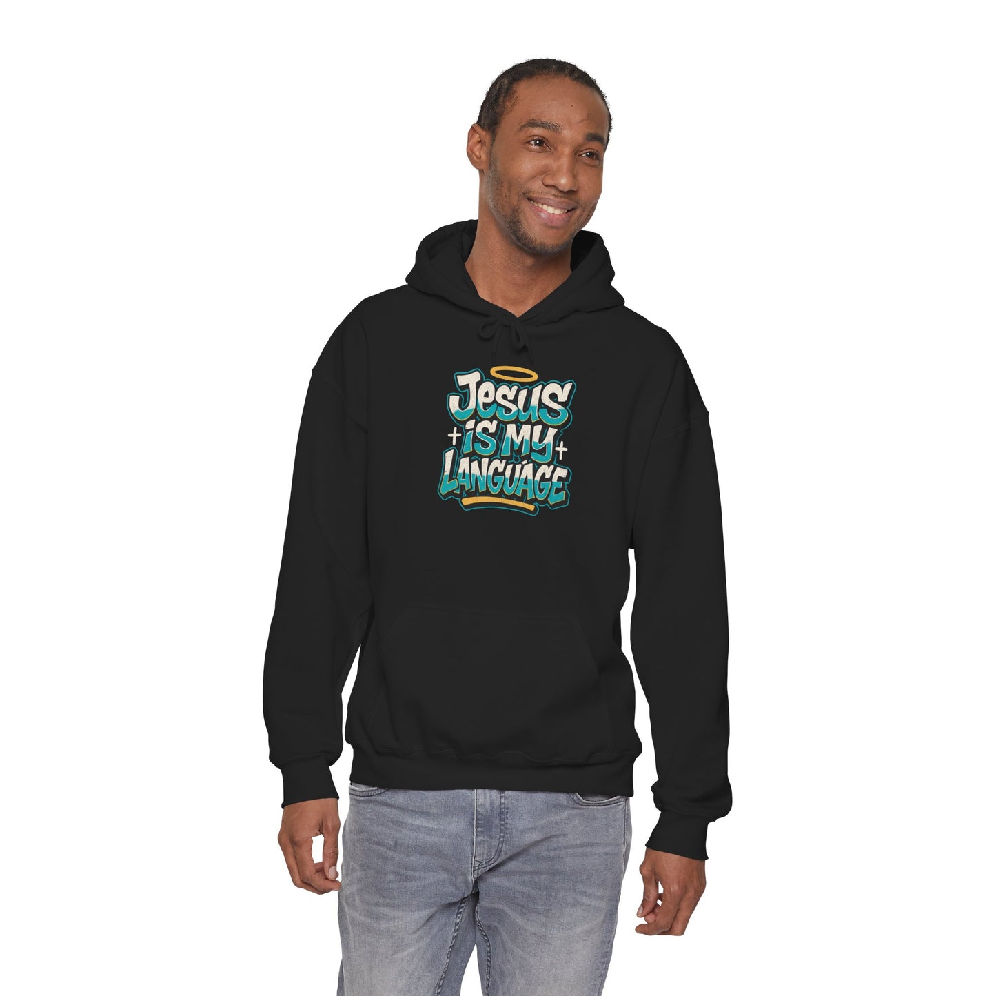 Jesus Is My Language Hoodie — Faith Graphic Pullover