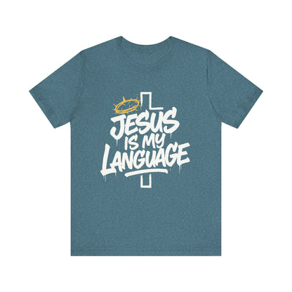 Minimalist Crown Tee — Subtle Golden Crown Chest Graphic