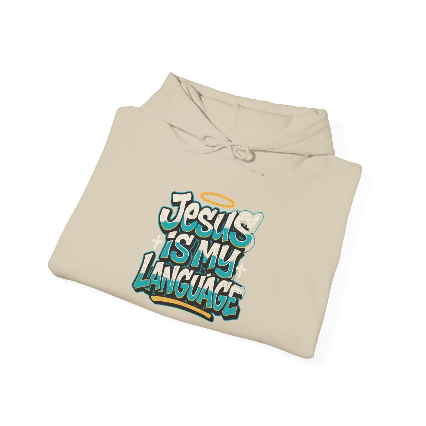 Jesus Is My Language Hoodie — Faith Graphic Pullover