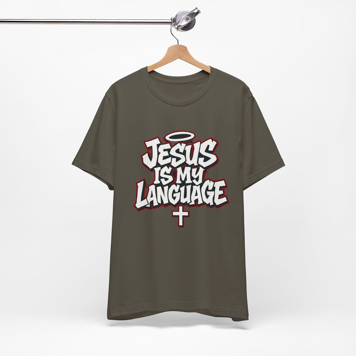 Jesus Is My Language T‑Shirt — Christian Faith Graphic Tee