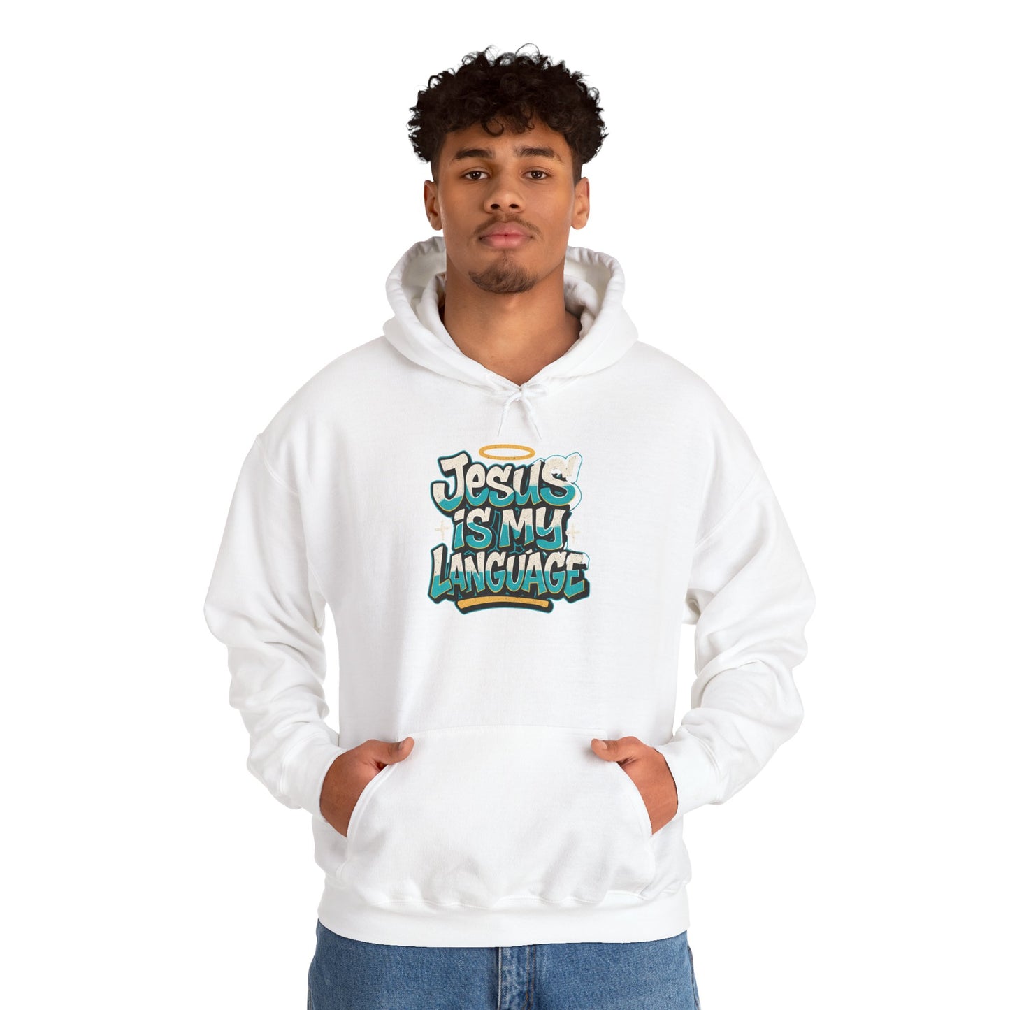 Jesus Is My Language Hoodie — Faith Graphic Pullover