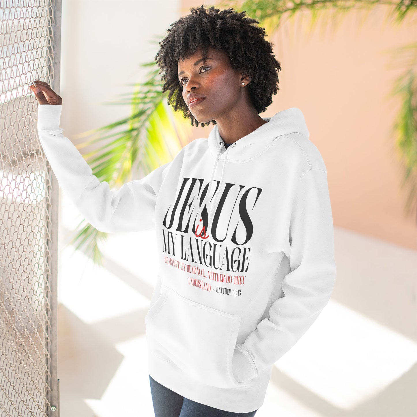 Jesus Is My Language Hoodie