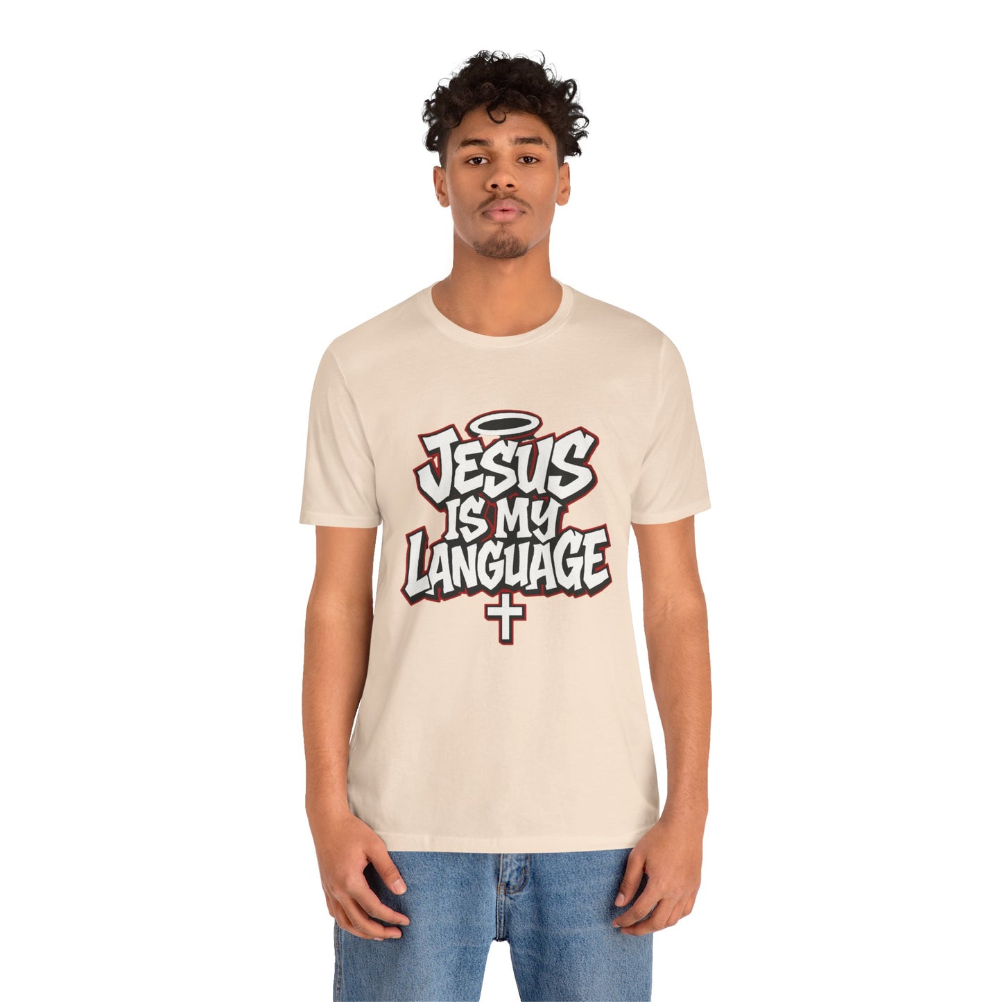 Jesus Is My Language T‑Shirt — Christian Faith Graphic Tee