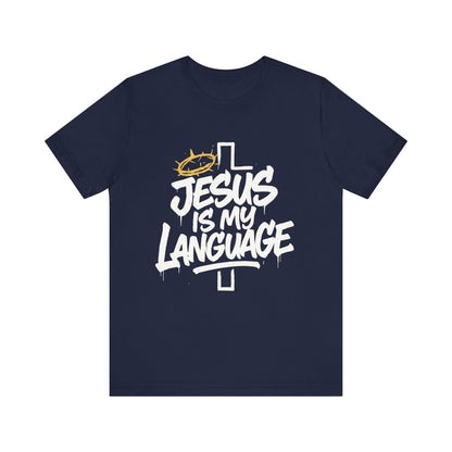 Minimalist Crown Tee — Subtle Golden Crown Chest Graphic