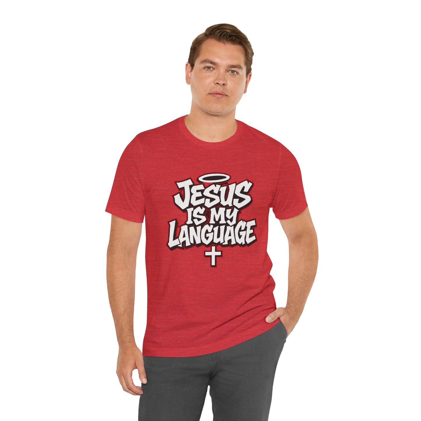 Jesus Is My Language T‑Shirt — Christian Faith Graphic Tee