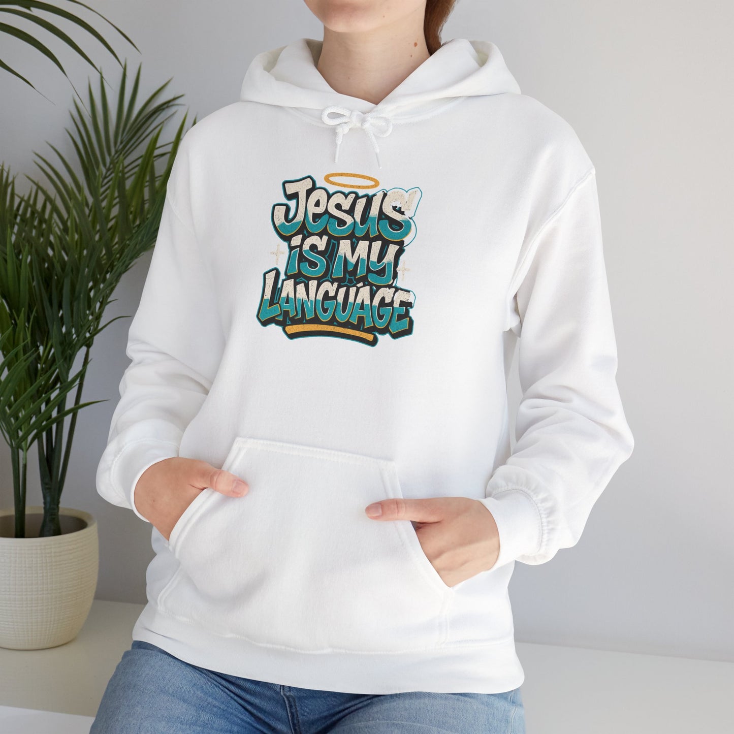 Jesus Is My Language Hoodie — Faith Graphic Pullover