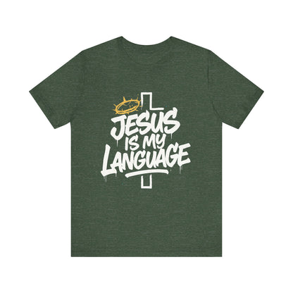 Minimalist Crown Tee — Subtle Golden Crown Chest Graphic