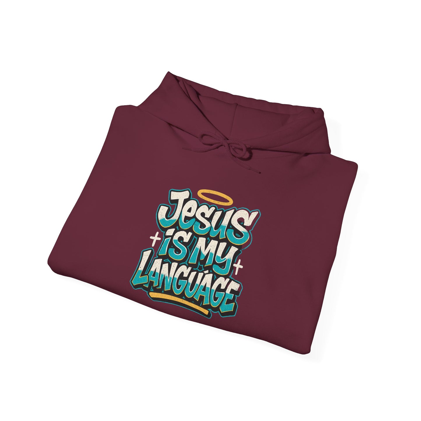 Jesus Is My Language Hoodie — Faith Graphic Pullover