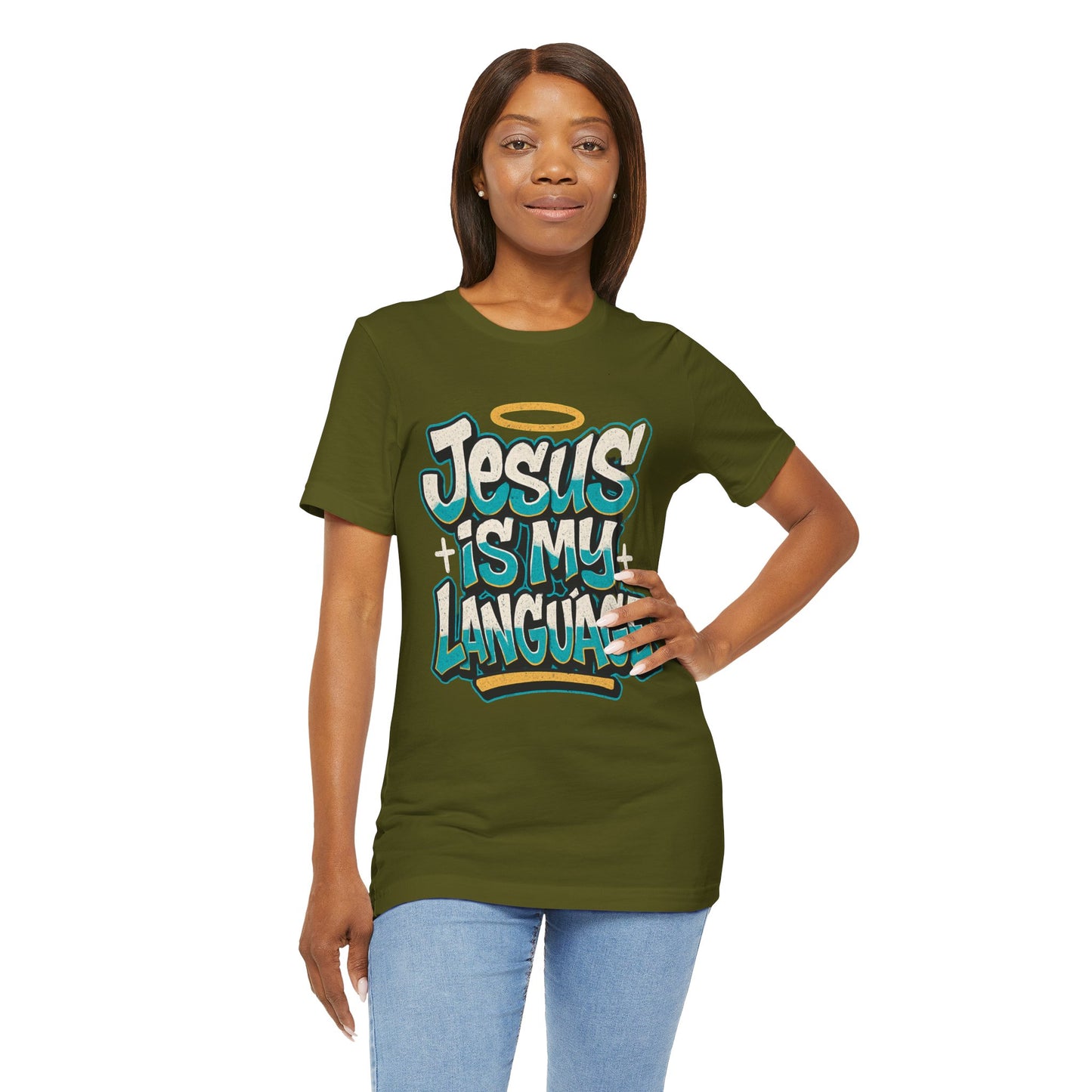 Jesus Is My Language Unisex T-Shirt — Christian Faith Graphic Tee