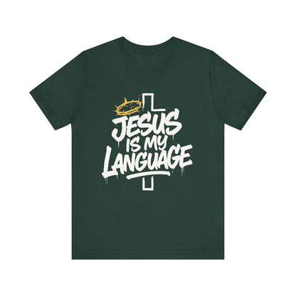 Minimalist Crown Tee — Subtle Golden Crown Chest Graphic