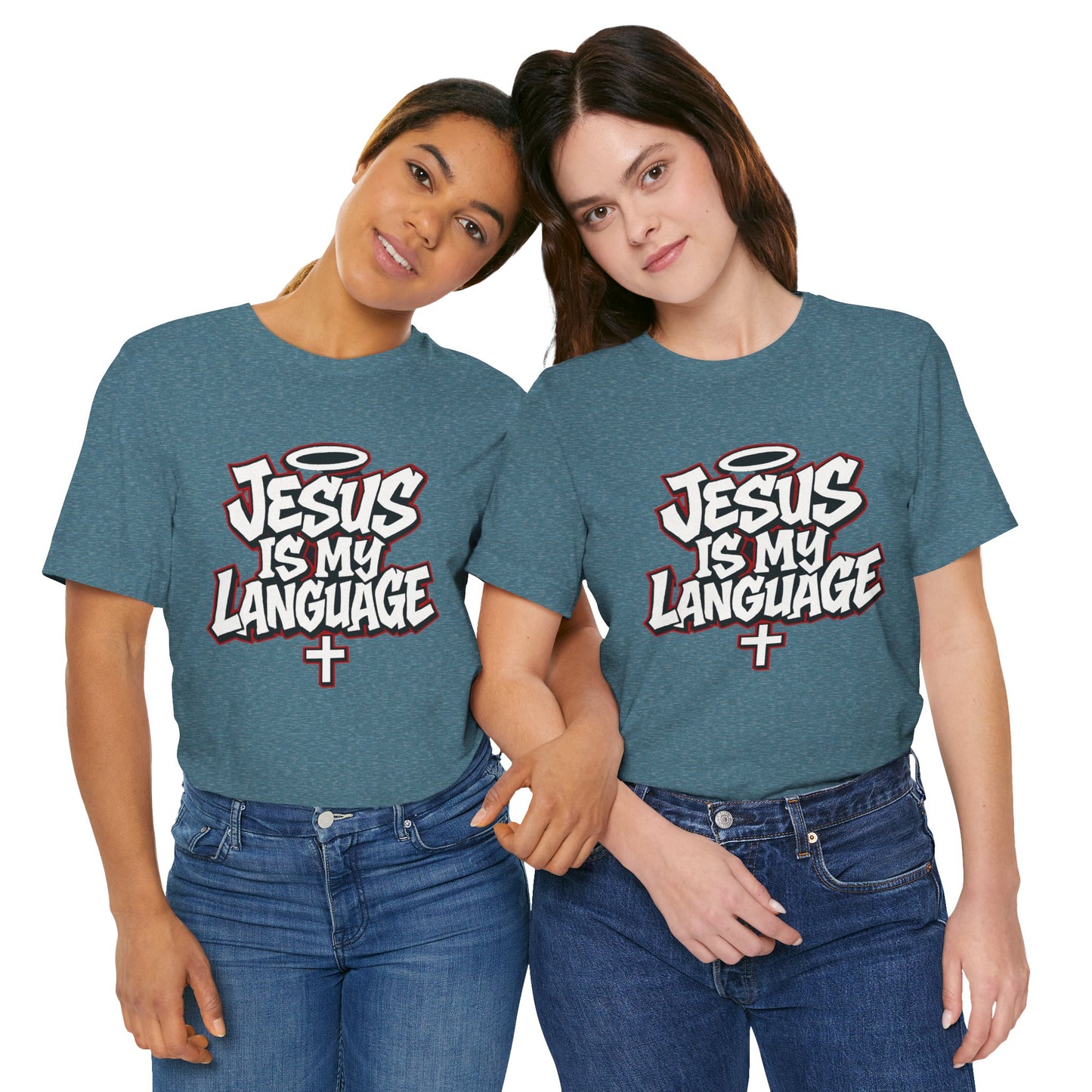 Jesus Is My Language T‑Shirt — Christian Faith Graphic Tee