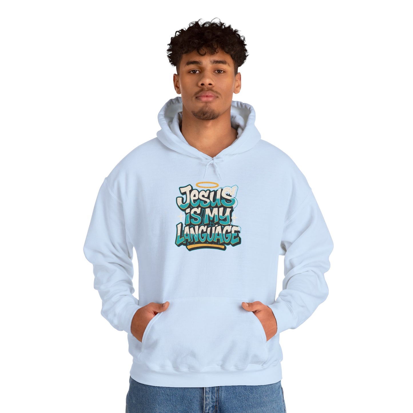 Jesus Is My Language Hoodie — Faith Graphic Pullover