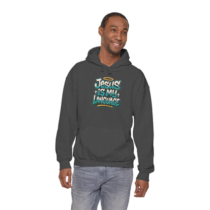 Jesus Is My Language Hoodie — Faith Graphic Pullover