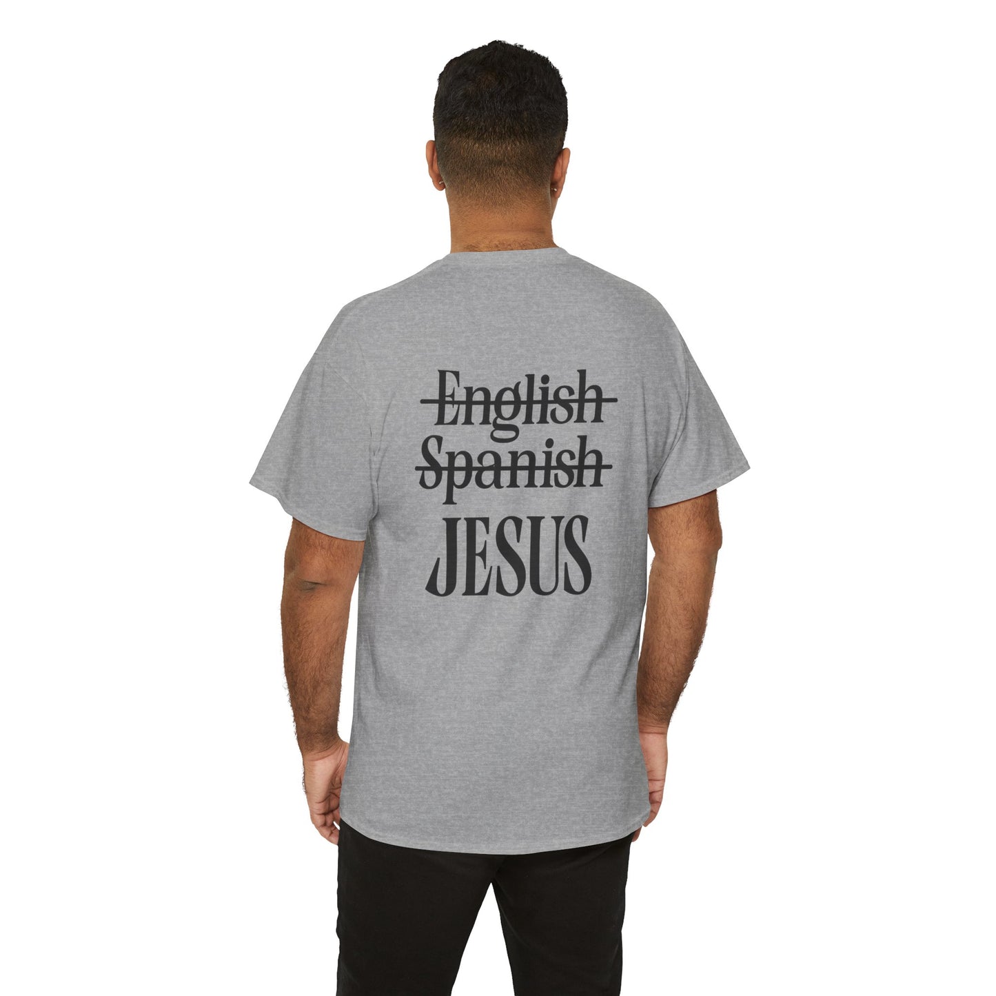 Jesus Is My Language T‑Shirt — "Jesus" Scripture Tee (Matthew 13)