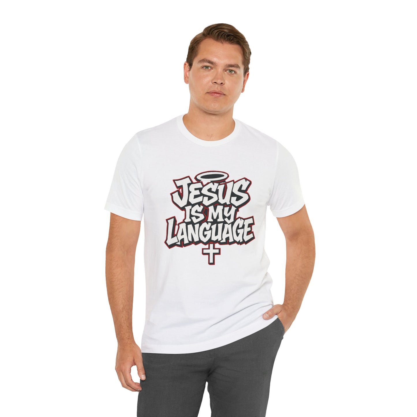 Jesus Is My Language T‑Shirt — Christian Faith Graphic Tee