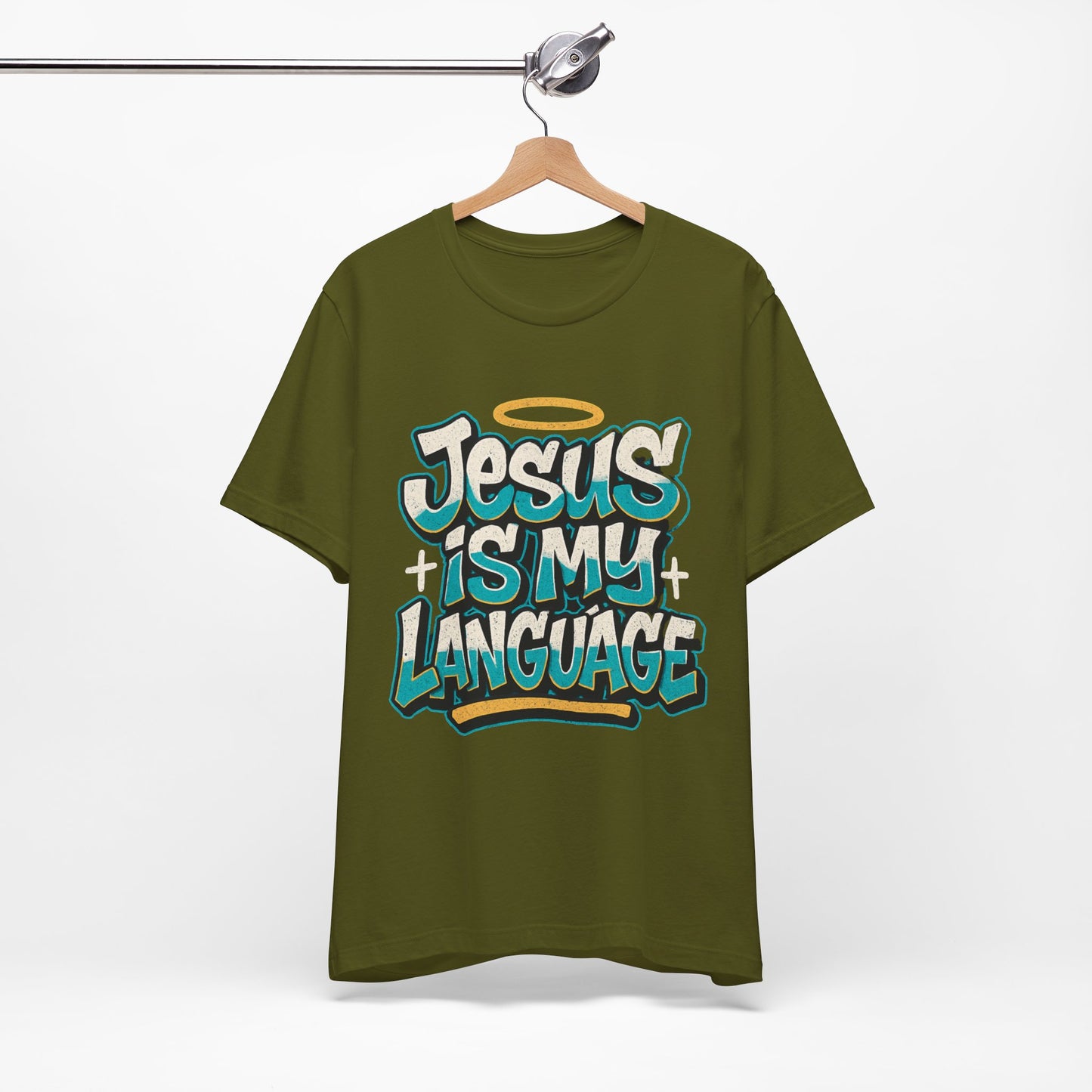 Jesus Is My Language Unisex T-Shirt — Christian Faith Graphic Tee