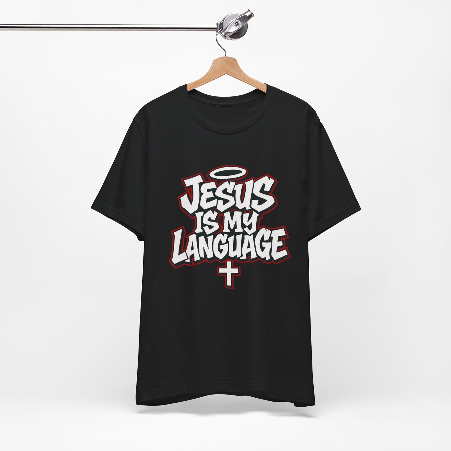 Jesus Is My Language T‑Shirt — Christian Faith Graphic Tee