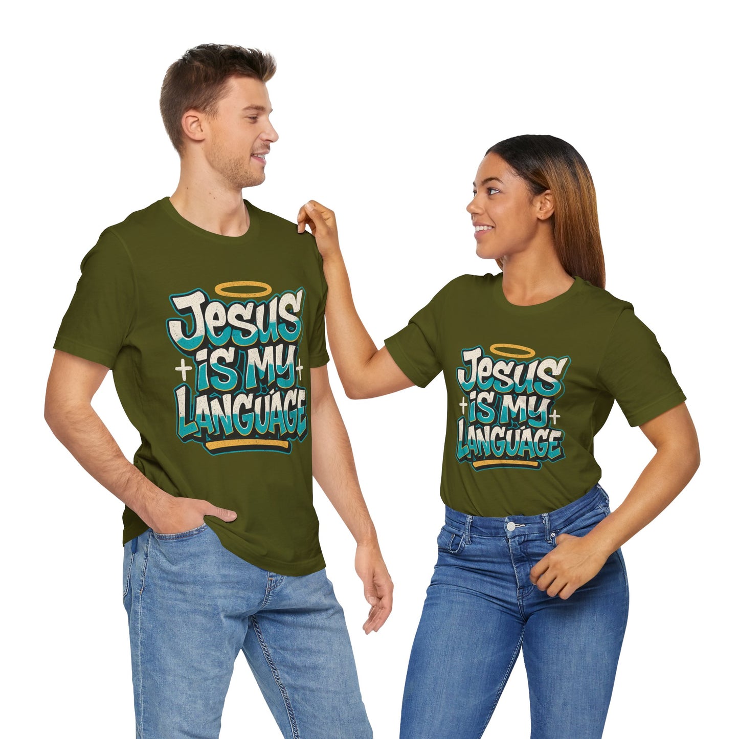 Jesus Is My Language Unisex T-Shirt — Christian Faith Graphic Tee