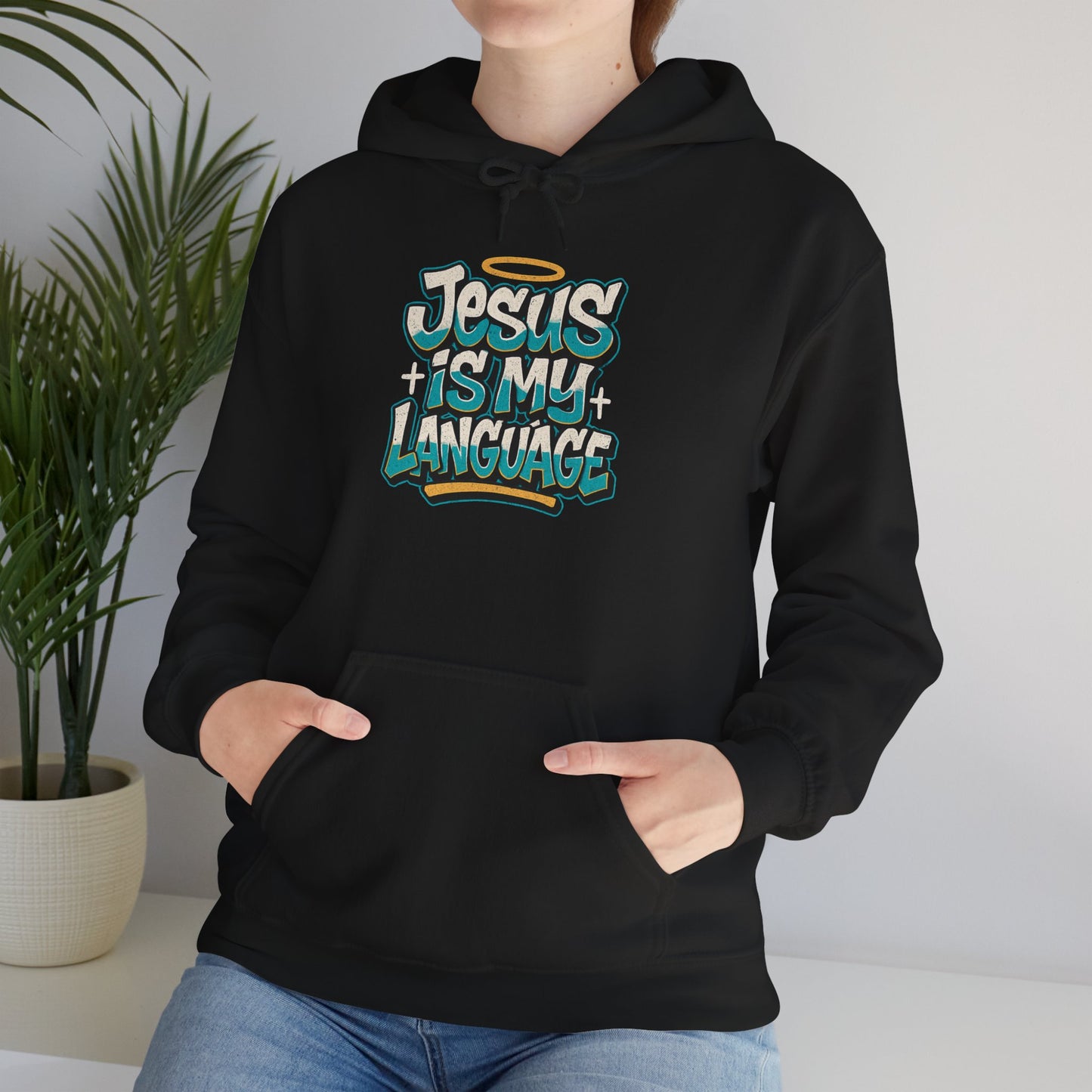 Jesus Is My Language Hoodie — Faith Graphic Pullover