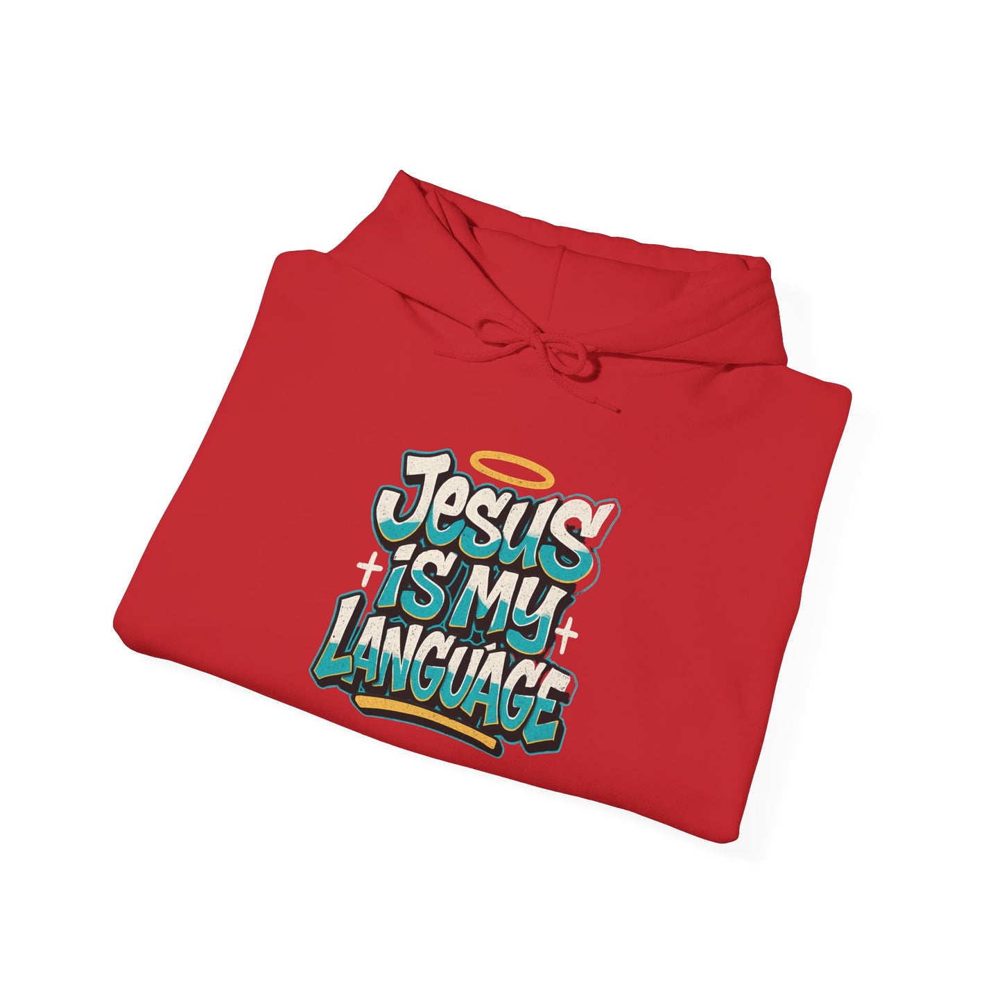 Jesus Is My Language Hoodie — Faith Graphic Pullover