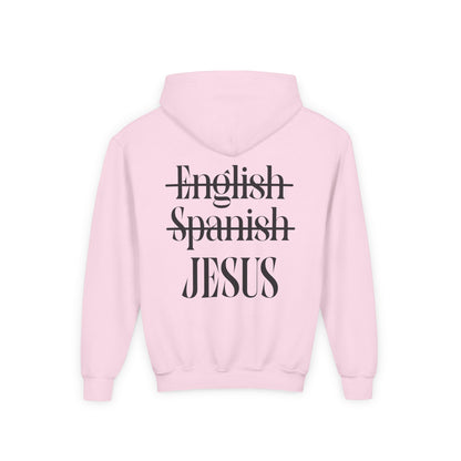 Jesus Is My Language Hoodie — Youth Christian Faith Hoodie