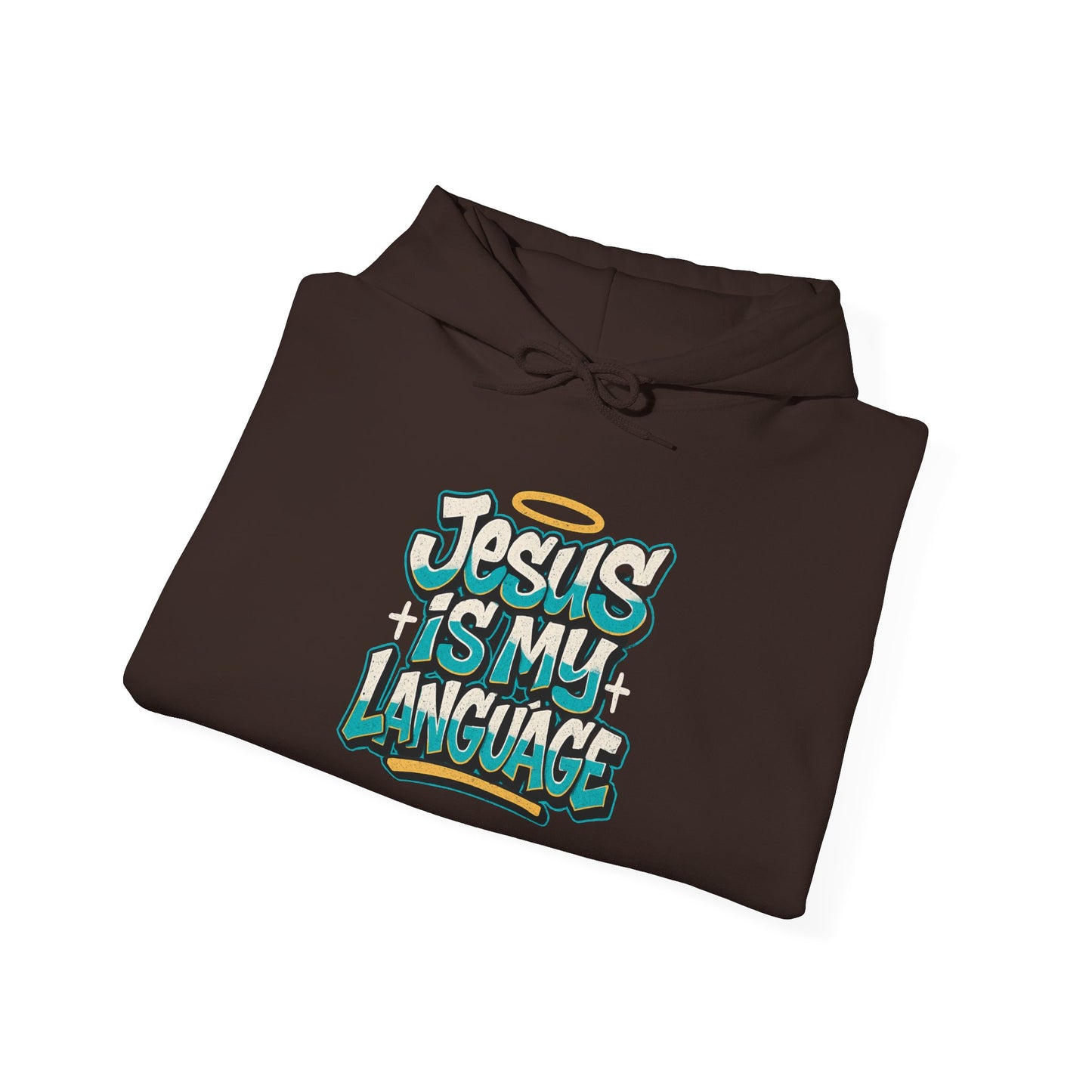 Jesus Is My Language Hoodie — Faith Graphic Pullover