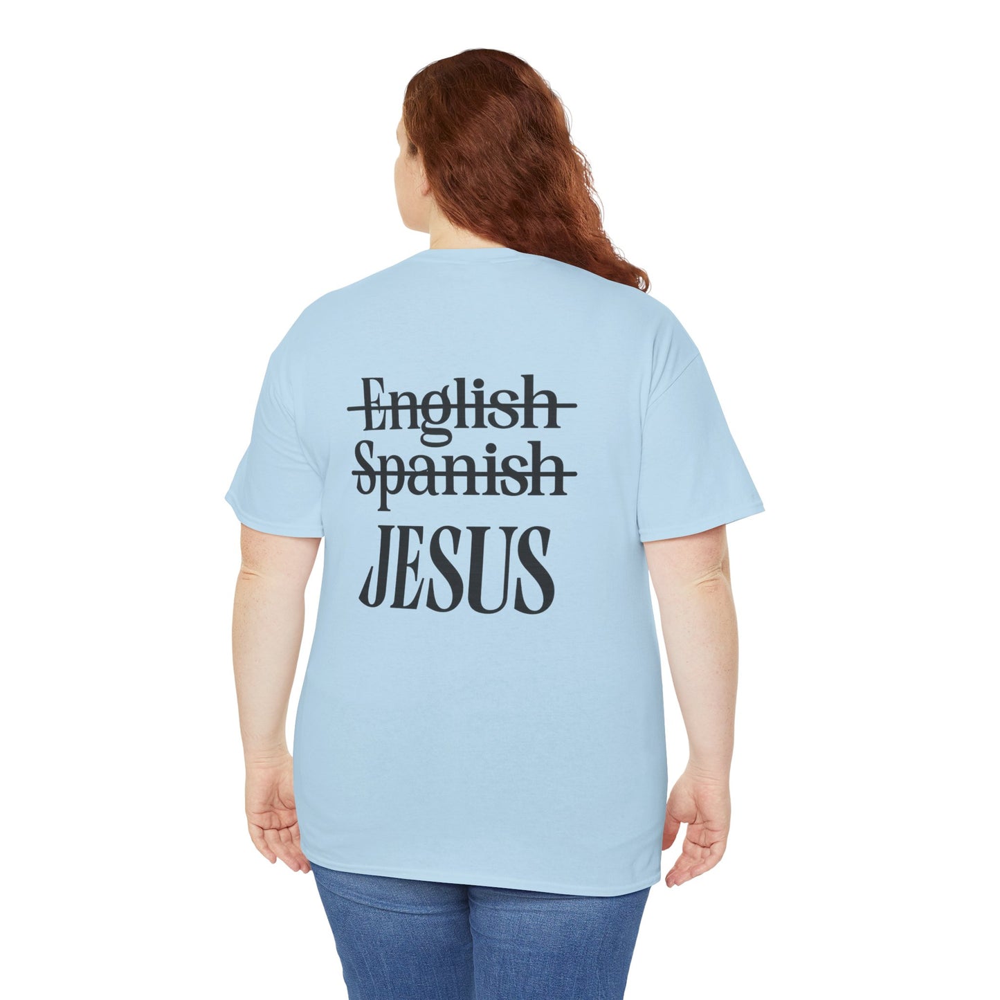 Jesus Is My Language T‑Shirt — "Jesus" Scripture Tee (Matthew 13)