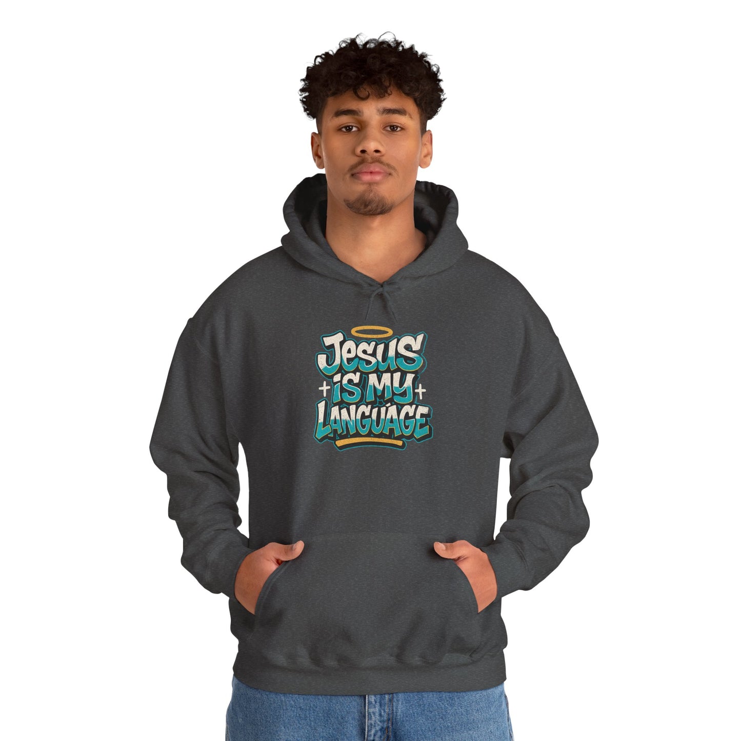 Jesus Is My Language Hoodie — Faith Graphic Pullover