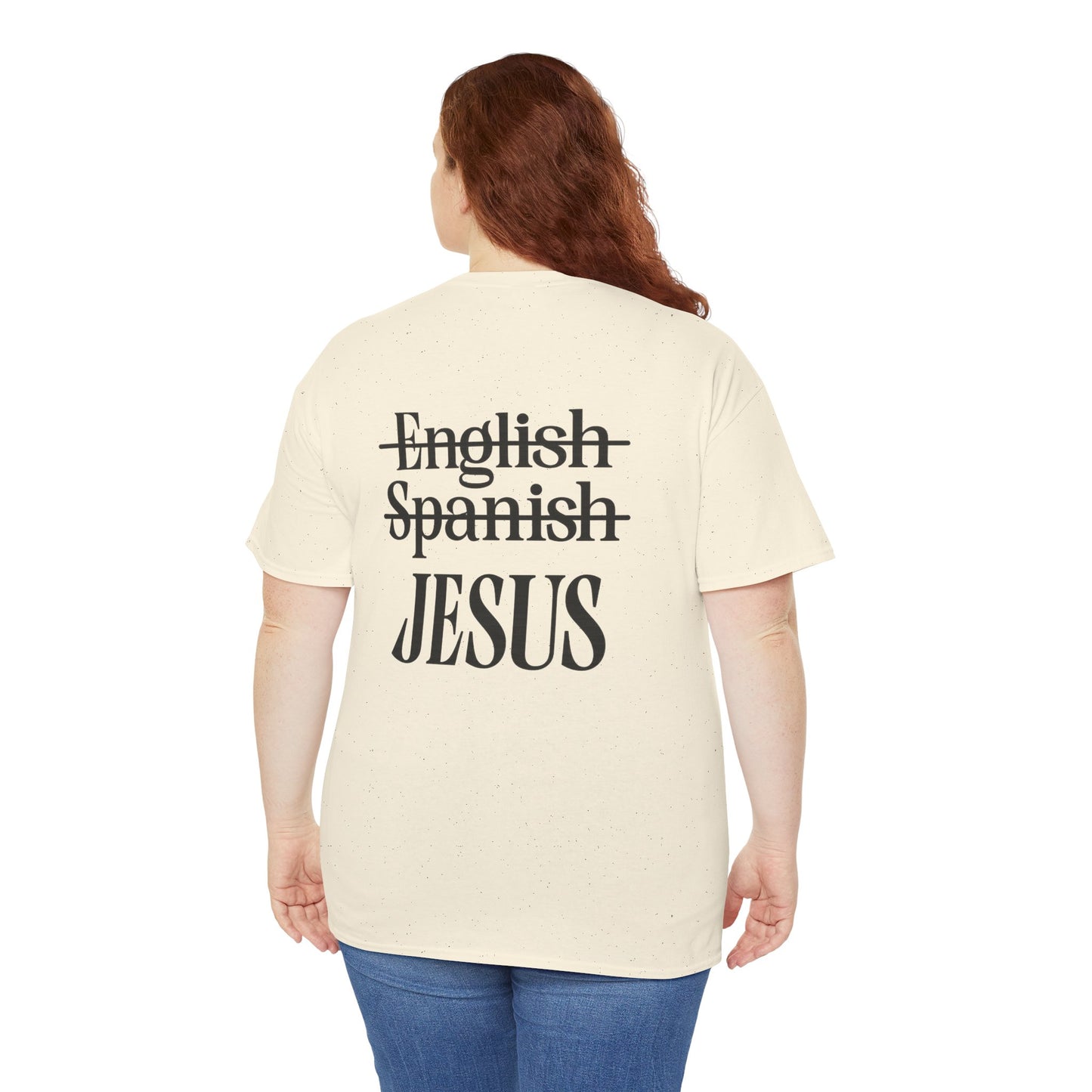 Jesus Is My Language T‑Shirt — "Jesus" Scripture Tee (Matthew 13)