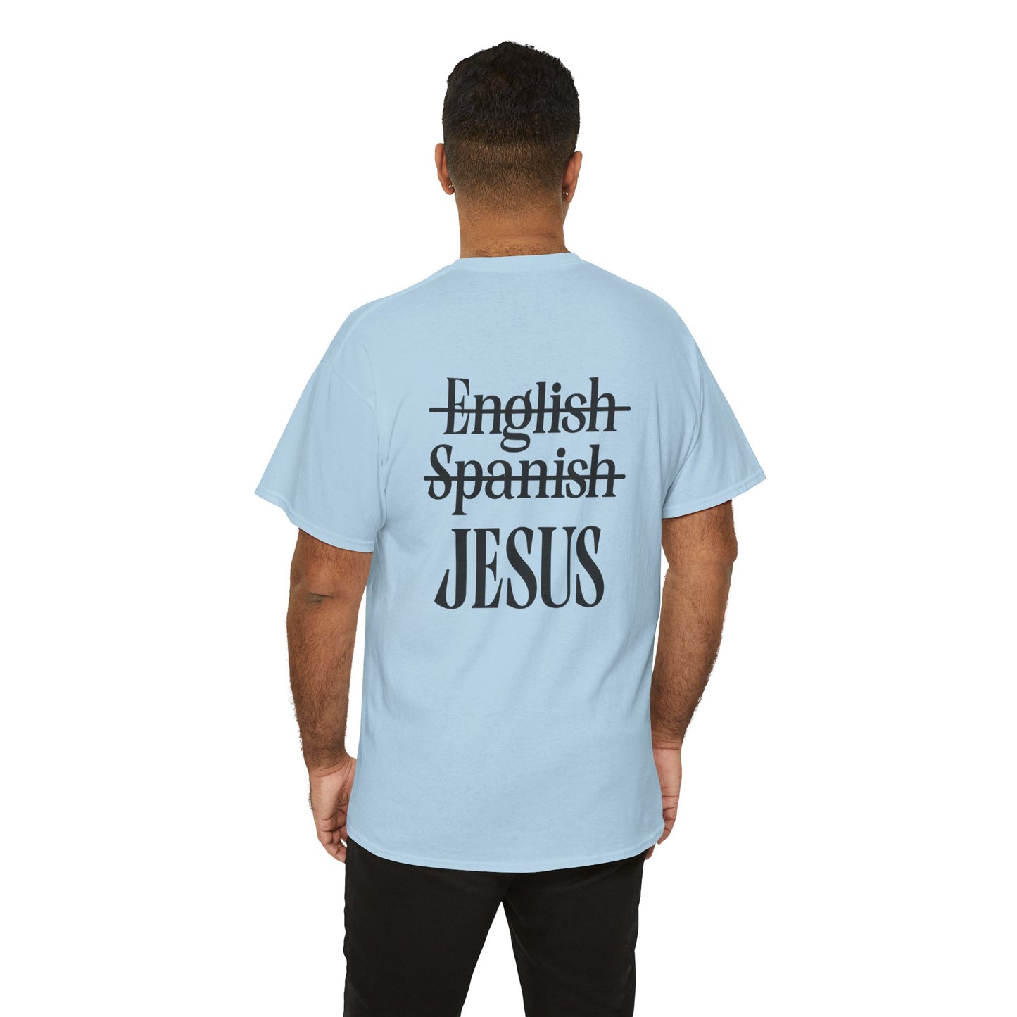 Jesus Is My Language T‑Shirt — "Jesus" Scripture Tee (Matthew 13)