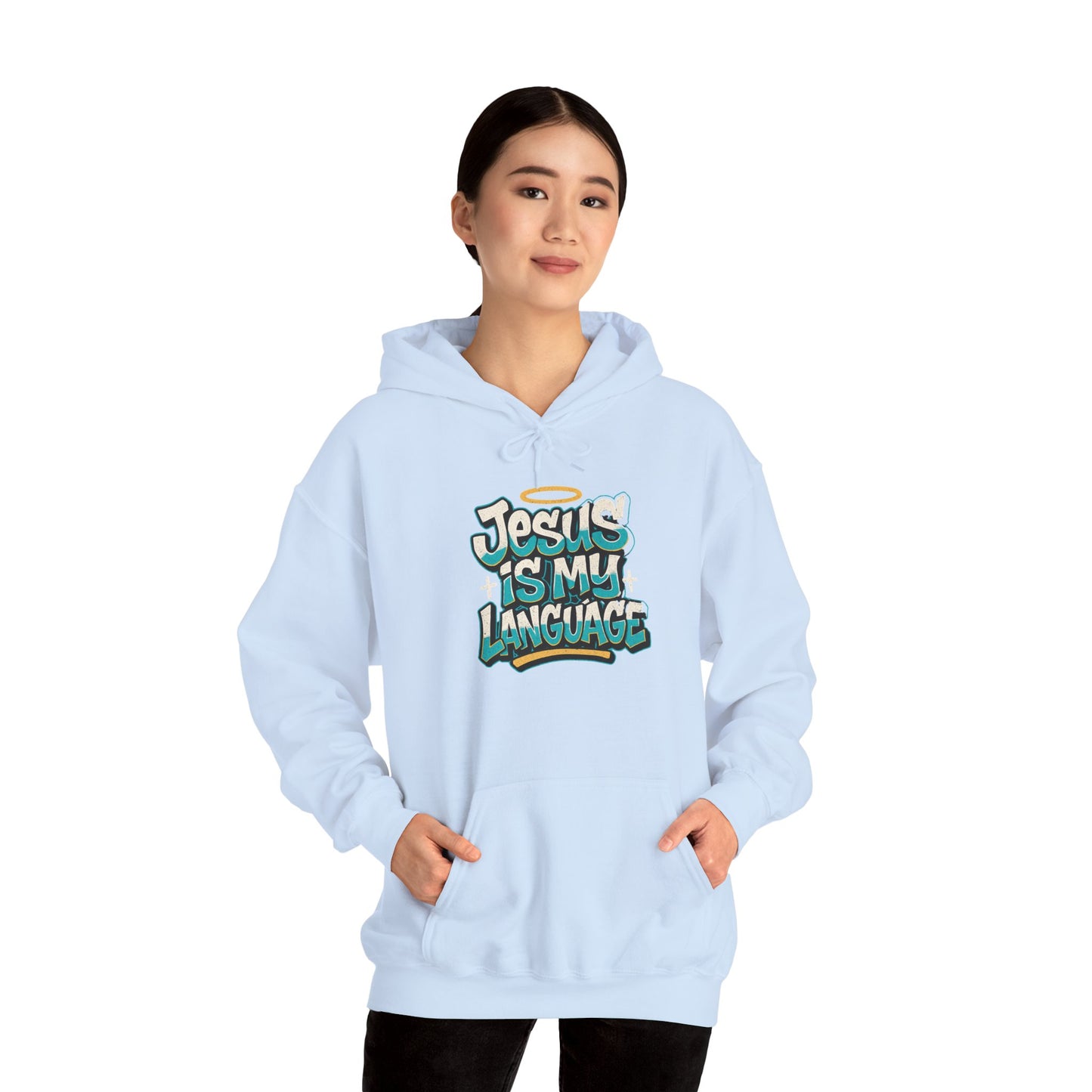 Jesus Is My Language Hoodie — Faith Graphic Pullover