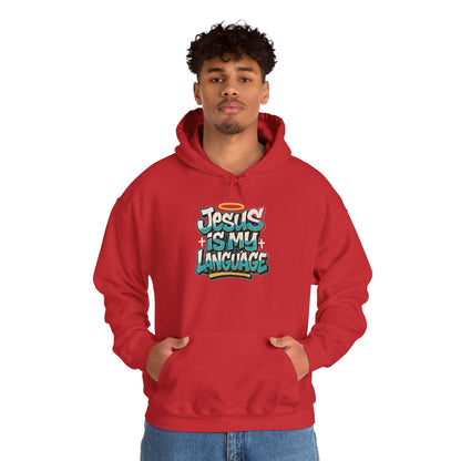 Jesus Is My Language Hoodie — Faith Graphic Pullover