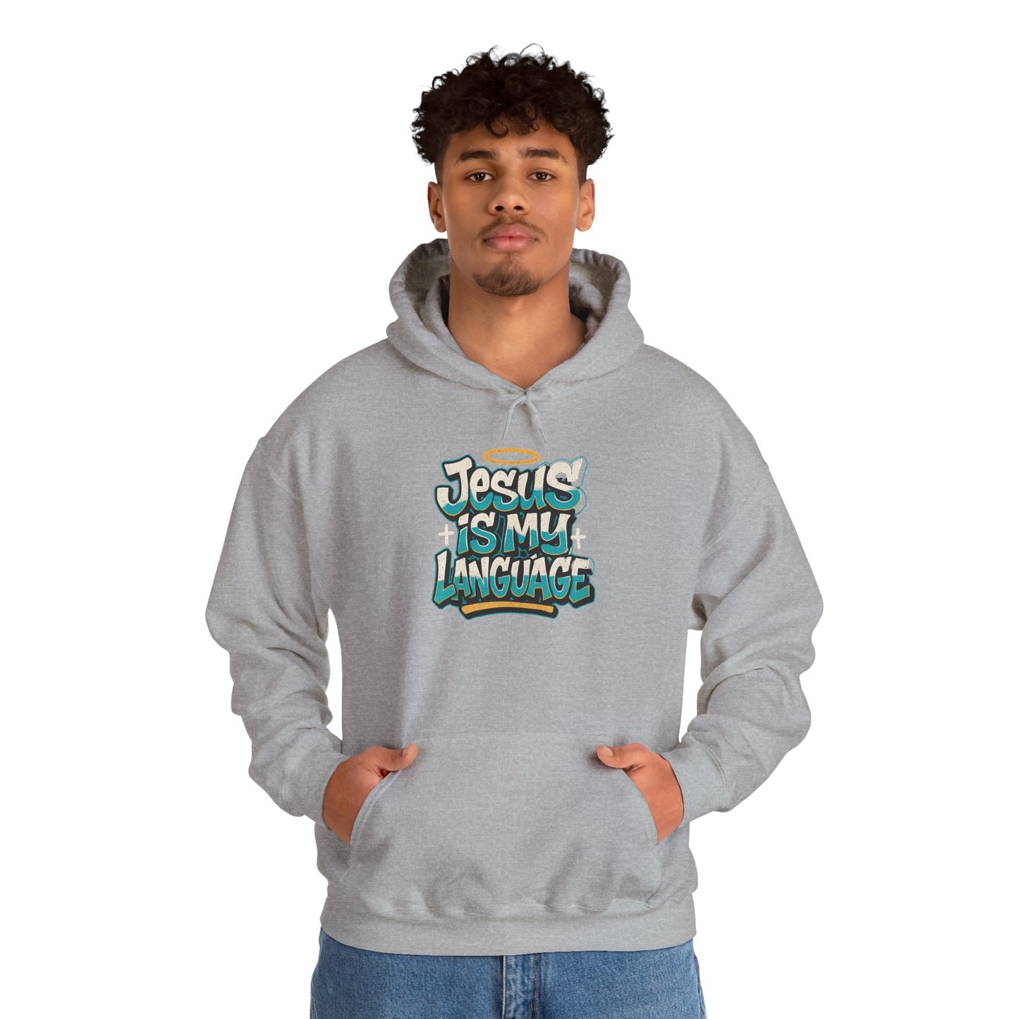 Jesus Is My Language Hoodie — Faith Graphic Pullover
