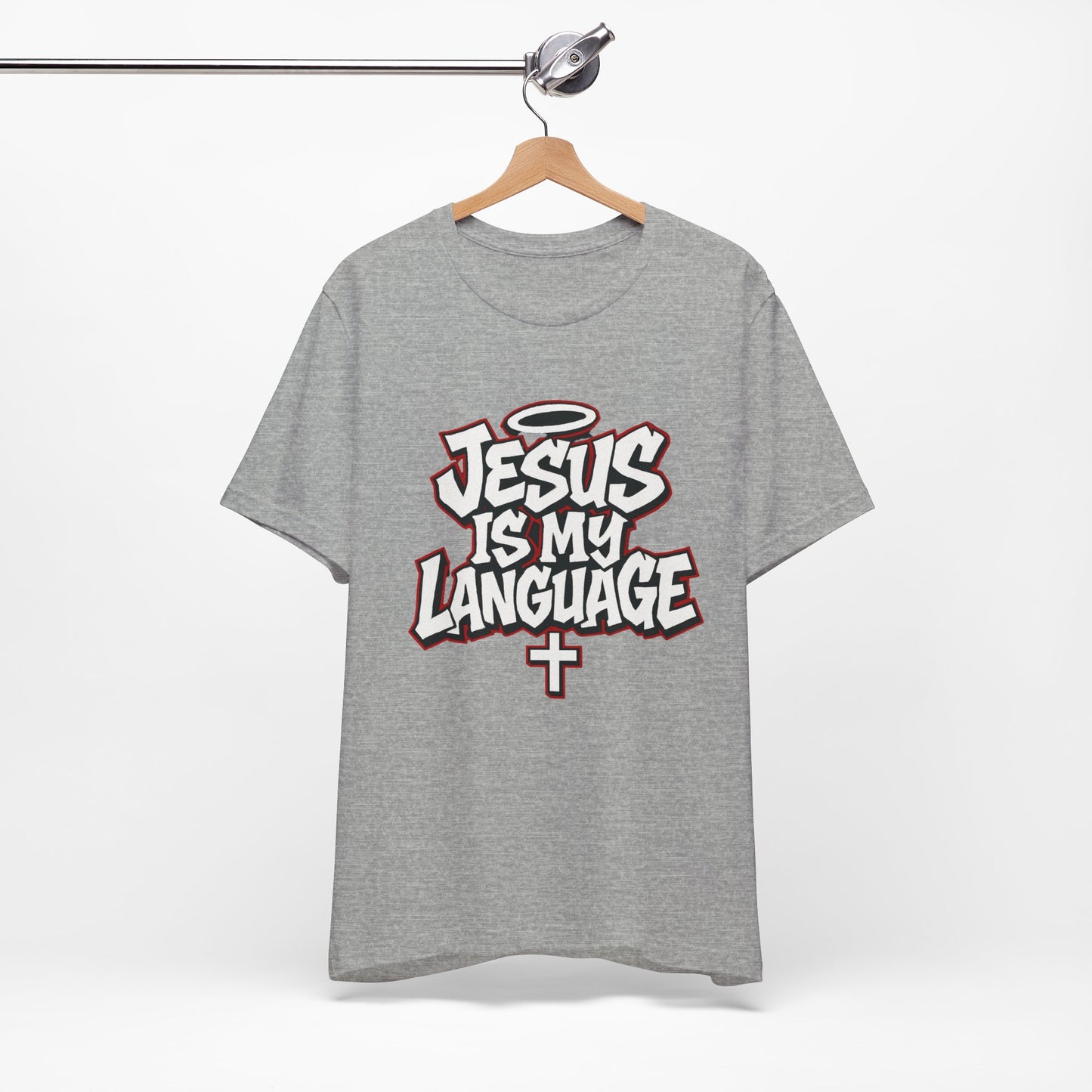 Jesus Is My Language T‑Shirt — Christian Faith Graphic Tee
